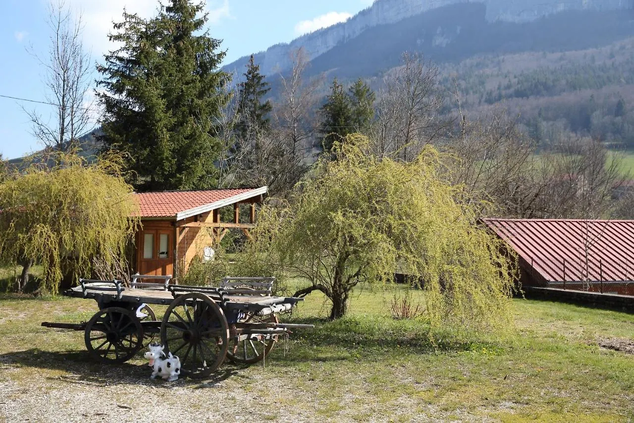 chalet du camping la Porte St Martin Saint-Martin-en-Vercors